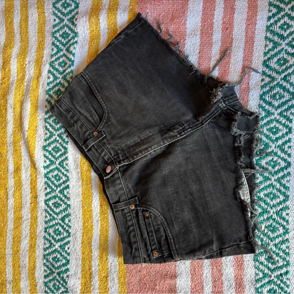 Levi's cut off shorts
